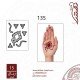 استيكر لليد نقش رقم 135 استيكر لليد نقش رقم 135